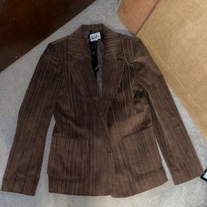 david n corduroy brown suit jacket